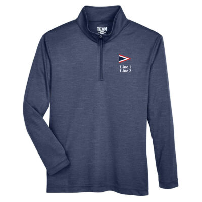 MYC - Youth Zone Sonic Heather Performance Quarter-Zip Pullover Thumbnail