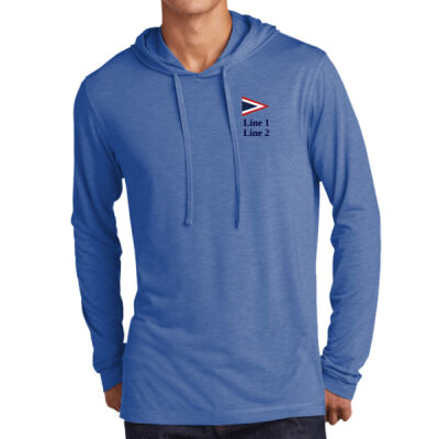 MYC - ® PosiCharge ® Tri Blend Wicking Long Sleeve Hoodie Thumbnail