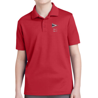 MYC - Youth PosiCharge ® RacerMesh ® Polo Thumbnail