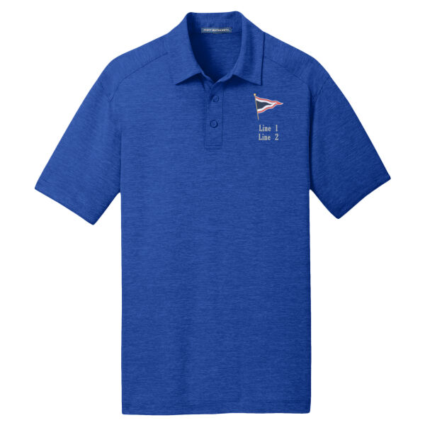 MYC - Digi Heather Performance Polo Thumbnail