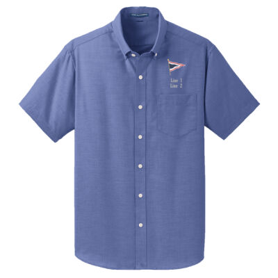 MYC - Short Sleeve SuperPro  Oxford Shirt Thumbnail