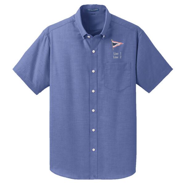 MYC - Short Sleeve SuperPro  Oxford Shirt Thumbnail