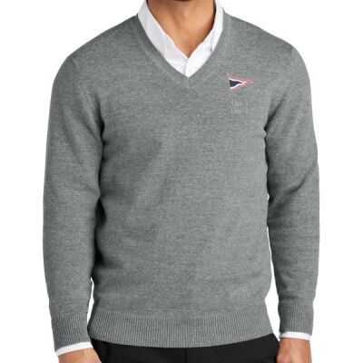 MYC - Easy Care V Neck Sweater Thumbnail