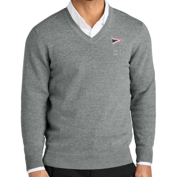MYC - Easy Care V Neck Sweater Thumbnail