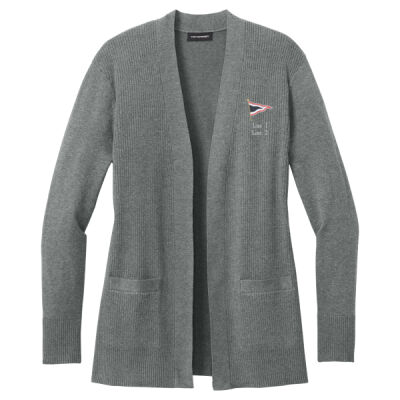 MYC - Women's Easy Care Open Front Cardigan Sweater Thumbnail