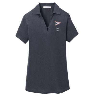 MYC - Women's Digi Heather Performance Polo Thumbnail