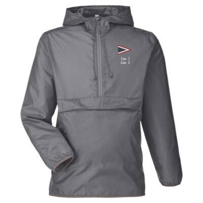 MYC - Unisex Zone Protect Packable Anorak Jacket Thumbnail