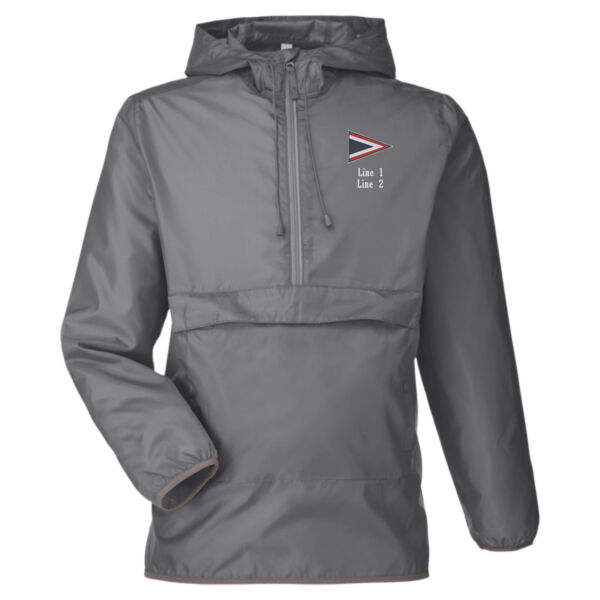 MYC - Unisex Zone Protect Packable Anorak Jacket Thumbnail