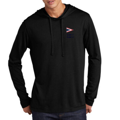 MYC - ® PosiCharge ® Tri Blend Wicking Long Sleeve Hoodie Thumbnail