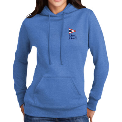 MYC - ® Ladies Core Fleece Pullover Hooded Sweatshirt Thumbnail