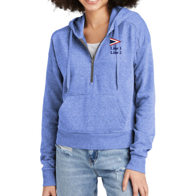 MYC - Women's Perfect Tri ® Fleece 1/2 Zip Pullover Thumbnail