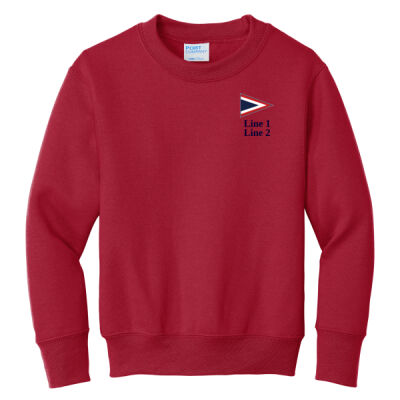 MYC - Youth Core Fleece Crewneck Sweatshirt Thumbnail
